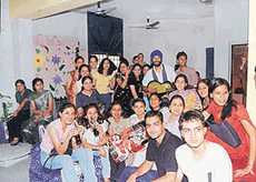 Designers of the NIFD, who are working on 15 lines of fashion for the July 24 annual 