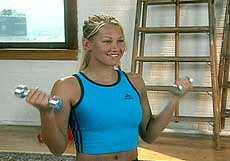 Tennis star Anna Kournikova is pictured in her new fitness video "Anna Kournikova's Basic Elements: My Complete Fitness Guide," which will be released in North America on September 25, 2001 by Lions Gate Home Entertainment.