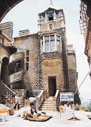 Repairs being carried out in the Viceregal Lodge