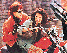 Shannon Lee and Anita in Enter The Eagles