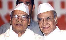 Former Prime Minister P. V. Narasimha Rao and A. K. Hangal