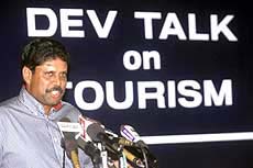 Former cricketer Kapil Dev.