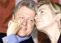 Bill and Hillary Clinton