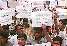 Members of the Students for Islamic Movement in India 