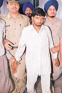 Narinder, main accused in the murder of Raju.
