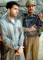 A self-styled district commander of the Jammu and Kashmir Islamic Front, who was arrested by the BSF 