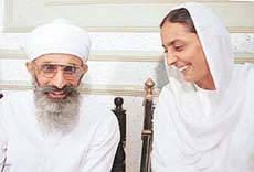 Thakur Dalip Singh (left) addresses a press conference at SAS Nagar on Thursday.