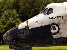 Space shuttle Discovery 