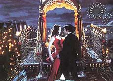 Nicole Kidman and Ewan McGregor in "Moulin Rouge"