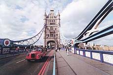 The Tower Bridge is one of Londons most famous sights.