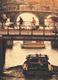 Amsterdam is a city of canals