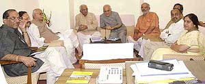 Union Home Minister L. K. Advani