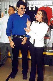 Anil Kapoor and Rani Mukherjee