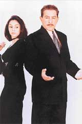 Tahil with co-star in Khel....Stellar role