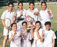 Girls winner team
