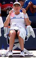 Monica Seles.