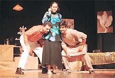 A scene from the play Garbo
