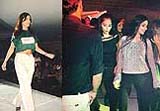 A model walks down the ramp while crowd enjoys the Made for each other dance party held in Ludhiana on Saturday night.