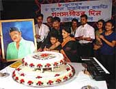 Dawar Hazarika, the ten years old nephew of Dada Saheb Phalke Award winner