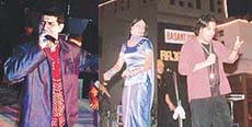 Shankar Sawhney, Dolly Singh and Mika perform in local clubs of Ludhiana on Saturday.