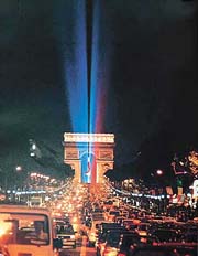 In the monuments of Paris, past, present and future coalesce