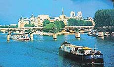 The Seine river is the lifeline of Paris.