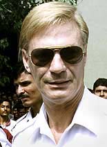 Peter Bleach, a former British army officer