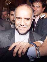 Iran's oil minister Bijan Namdar Zangeneh 