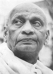 Patel in a pensive mood
