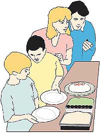 Discreetly find out your guest of honours food preferences