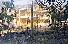 The Tibetan temple at McLeodganj (Upper Dharamsala) where monks meditate, often realising their past and future lives under the spiritual guidance of the Dalai Lama
