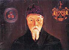 A portrait of N.K. Roerich