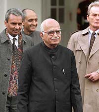 Home Minister L. K. Advani