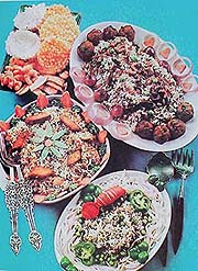 Differently cooked rice can add variety to your menu