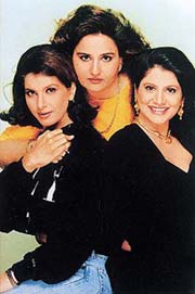 Anita, Reena & Asha in Ena Meena Deeka... Amusing sitcom