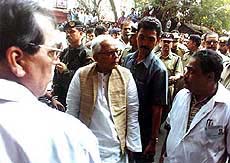 West Bengal Chief Minister Buddhadev Bhattacharjee