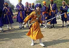 A young "warrior"