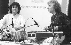 Zakir Hussain and Shiv Kumar Sharma