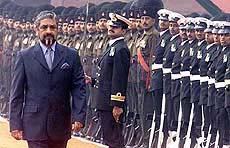 Mauritius President Cassam Uteem