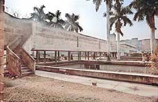 The 700-foot air link at the PGI connecting nurses hostel to Nehru Hospital lying unused for more than 20 years. 