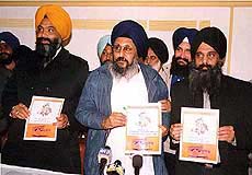 Panthic Morcha convener Sarbjot Singh Bedi