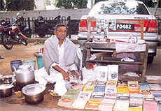 Laxman Rao, who keeps a tea and a paan stall, is a writer waiting to be discovered.