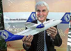 Dutch businessman Rob Kuijpers, chief executive of the new Belgian airline SN Brussels Airlines