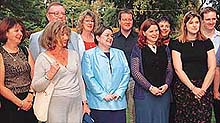 A delegation of the UK teachers