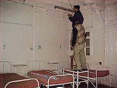 An isolation ward