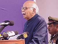 Union Home Minister L. K. Advani