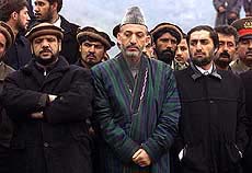 Afghan Interim government leader