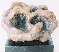 Prayer: A sculpture in bronze