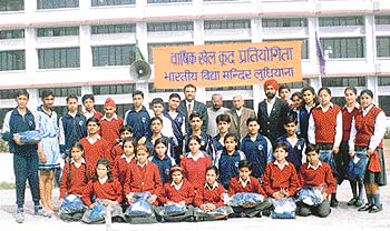 Students of B.V.M. School, Ludhiana
