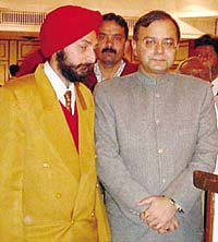 Mr. Arun Jaitley, Minister for Law and Justice, at the launch of the Website, www.handicappedonline.com